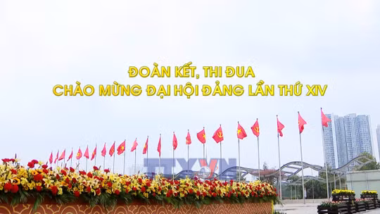 Đoàn kết, thi đua chào mừng Đại hội Đảng lần thứ XIV
