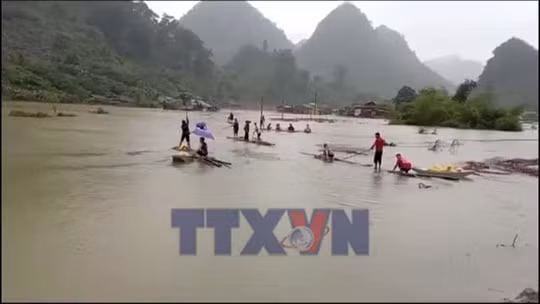 Mưa lũ ở Cao Bằng làm thiệt hại hơn 18,5 tỷ đồng
