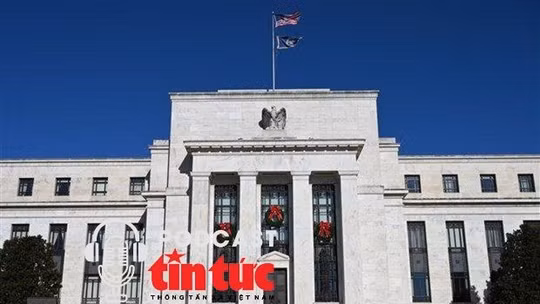 Trụ sở Ngân hàng Dự trữ liên bang Mỹ (FED) tại Washington DC. Ảnh: AFP/TTXVN (Không được phép sử dụng, chia sẻ bởi bên thứ ba)