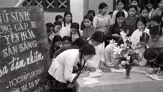 Thông điệp lịch sử: Vang mãi bản hùng ca 'Ba đảm đang'