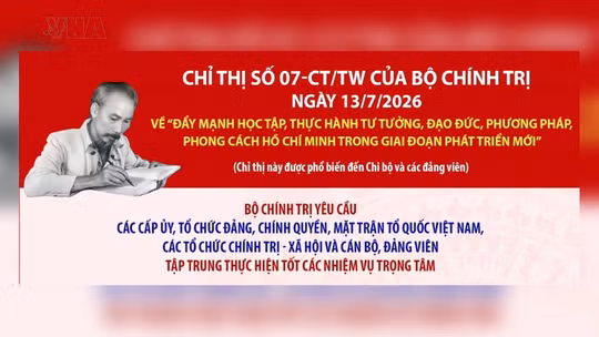 Học Bác mỗi ngày: Học tập và thực hành theo Bác là nhiệm vụ trọng yếu, thường xuyên