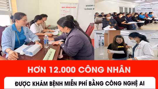 Công đoàn TP Hồ Chí Minh đồng hành chăm sóc sức khỏe người lao động