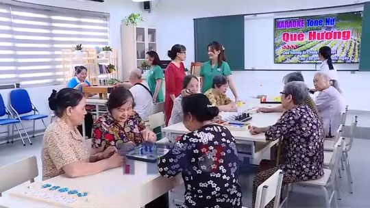 Nơi người cao tuổi tìm lại niềm vui mỗi ngày