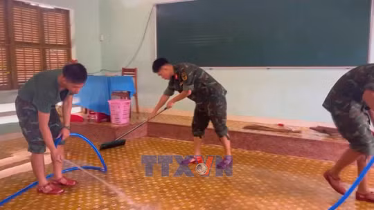 Học sinh nhiều nơi ở Khánh Hòa vẫn chưa thể trở lại trường học