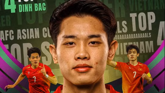 Đình Bắc giành hat-trick giải thưởng cá nhân tại VCK U23 châu Á 2026