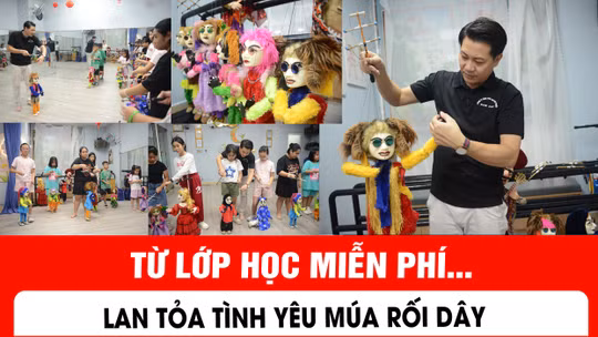 Mở lớp múa rối dây miễn phí cho trẻ em tại TP Hồ Chí Minh