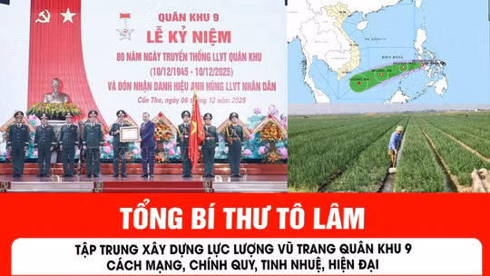 Bản tin tối ngày 8/12 của báo Tin tức và dân tộc sẽ có những nội dung chính sau đây.