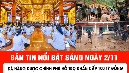 Bản tin sáng ngày 2/11 của Báo Tin tức và Dân tộc.