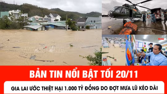 Gia Lai ước thiệt hại 1.000 tỷ đồng do đợt mưa lũ kéo dài