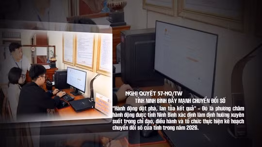 Nghị quyết 57-NQ/TW: Ninh Bình đẩy mạnh chuyển đổi số