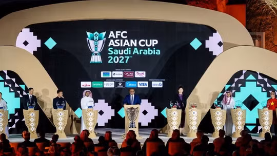 Đội tuyển Việt Nam cùng bảng với Hàn Quốc và UAE tại VCK Asian Cup 2027