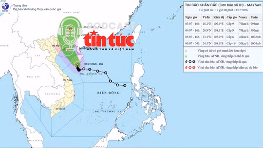 Tin nóng trong nước sáng 4/7/2026