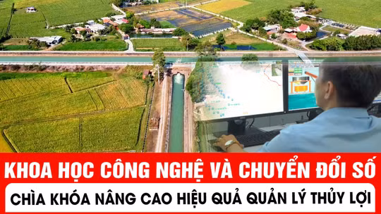 Khoa học công nghệ và chuyển đổi số - chìa khóa nâng cao hiệu quả quản lý thủy lợi