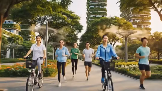 Sống xanh - tấm huy chương quý giá nhất cho sức khỏe