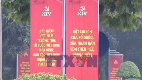 Đại hội Đảng toàn quốc lần thứ XIV bắt đầu phiên làm việc thứ ba
