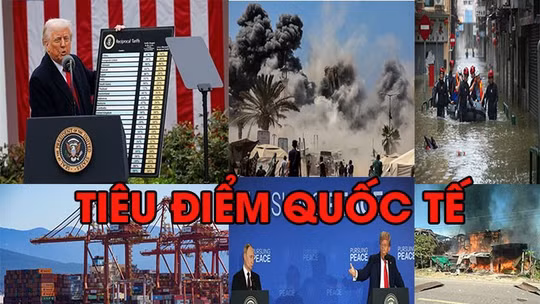 Tin tức TV: Những vấn đề thế giới nổi bật nhất năm 2025