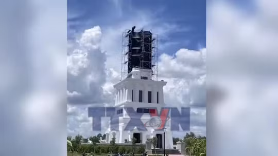 Tây Ninh tạm dừng công trình tượng 'Nữ thần khai phóng'