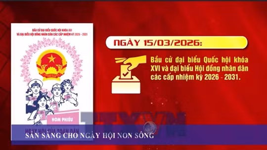 Sẵn sàng cho Ngày hội non sông