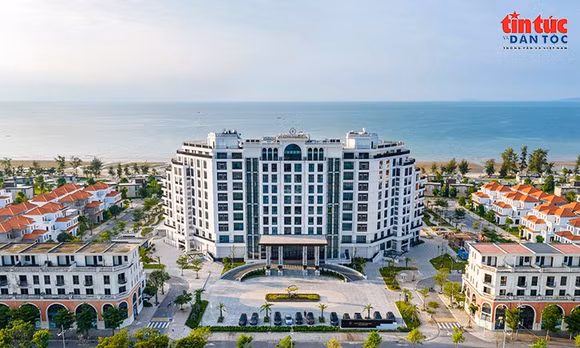 Trà Cổ có thêm không gian nghỉ dưỡng cao cấp bên vùng biển địa đầu