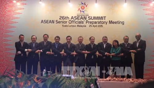 Phó thủ tướng Phạm Bình Minh dự tiệc chiêu đãi các Bộ trưởng ASEAN ảnh 1