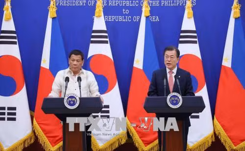 Lãnh đạo Hàn Quốc và Philippines nhất trí tăng cường hợp tác song phương ảnh 1