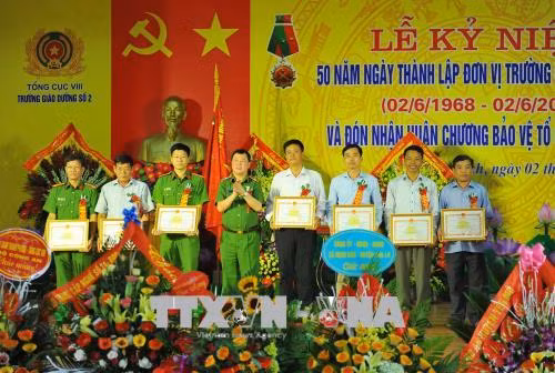 Ninh Bình: Trường giáo dưỡng số 2 đón nhận Huân chương Bảo vệ Tổ quốc hạng Nhì ảnh 3