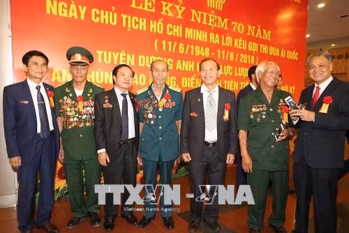 Lễ kỷ niệm 70 năm Ngày Chủ tịch Hồ Chí Minh ra Lời kêu gọi thi đua ái quốc ảnh 6