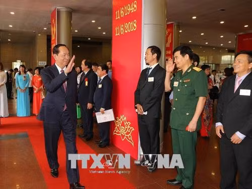 Lễ kỷ niệm 70 năm Ngày Chủ tịch Hồ Chí Minh ra Lời kêu gọi thi đua ái quốc ảnh 2