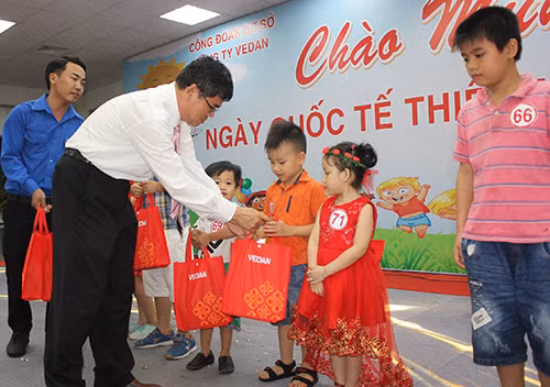 Ngày Tết thiếu nhi tại Vedan Việt Nam ảnh 1