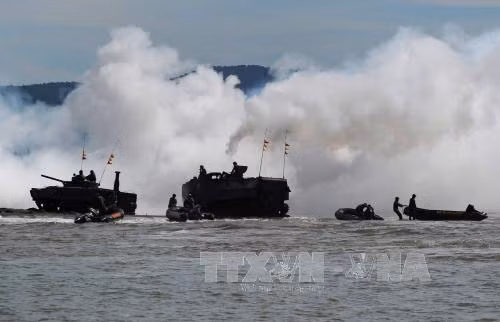 Hải quân Indonesia ngăn chặn khủng bố vận chuyển vũ khí qua đường biển ảnh 1