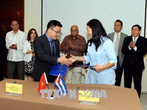 Doanh nghiệp Việt Nam và Cuba ký nhiều thỏa thuận thương mại ảnh 1