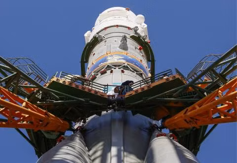 Nga phóng tàu vũ trụ Soyuz-MS 09 lên ISS ảnh 1