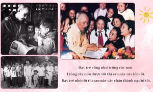 Thông điệp lịch sử: 'Trẻ em hôm nay, thế giới ngày mai'