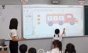 Nhịp sống học đường: Tạo nền nếp cho học sinh lớp 1 