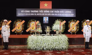 Lễ truy điệu nguyên Chủ tịch nước Trần Đức Lương tại TP Hồ Chí Minh