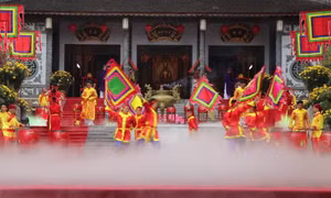 Khai mạc Lễ hội Đền Huyền Trân