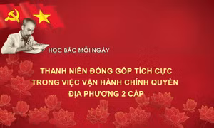 Học Bác mỗi ngày: Thanh niên đóng góp tích cực trong việc vận hành chính quyền địa phương 2 cấp
