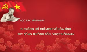 Học Bác mỗi ngày: Tư tưởng Hồ Chí Minh về hòa bình - sức sống trường tồn, vượt thời gian