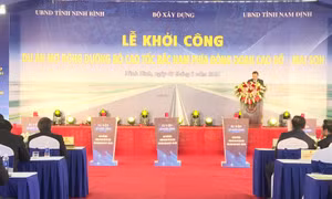 Khởi công Dự án mở rộng đường bộ cao tốc Bắc - Nam phía Đông
