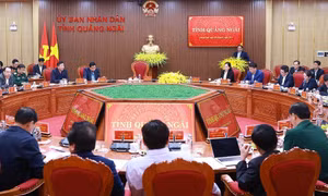 Thủ tướng làm việc với lãnh đạo tỉnh Quảng Ngãi