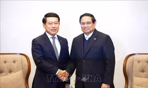 Thủ tướng Phạm Minh Chính tiếp Phó Thủ tướng Lào