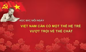 Học Bác mỗi ngày: Việt Nam cần có một thế hệ trẻ vượt trội về thể chất