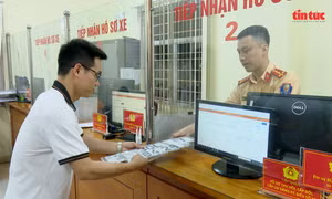 Đăng ký xe ở Hà Nội nhanh gọn trong 5-10 phút