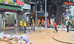 Sự cố trào bùn Metro Nhổn - Ga Hà Nội đã có trong tính toán dự phòng