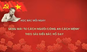 Học Bác mỗi ngày: Sáng mãi 'Tư cách người công an cách mệnh' theo sáu điều Bác Hồ dạy