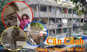 Hàng trăm hộ dân sống bất an trong chung cư chờ sập ở TP Hồ Chí Minh.