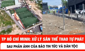 TP Hồ Chí Minh xử lý sân thể thao tự phát trên đất công