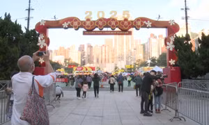Không khí sôi động tại chợ hoa Xuân Hong Kong