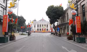 Hà Nội bình yên sáng mùng 1 Tết