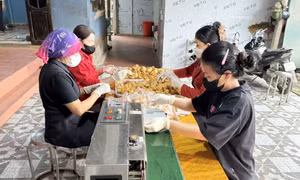 Các cơ sở sản xuất bánh kẹo Quảng Bình vào vụ Tết